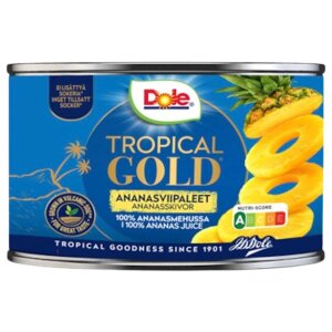 227/139g Dole Tropical Gold Pineapple Slices in Juice