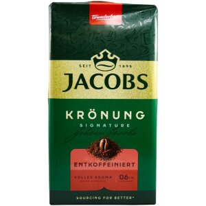 Jacobs Krönung Decaffeinated Filter Coffee 500g