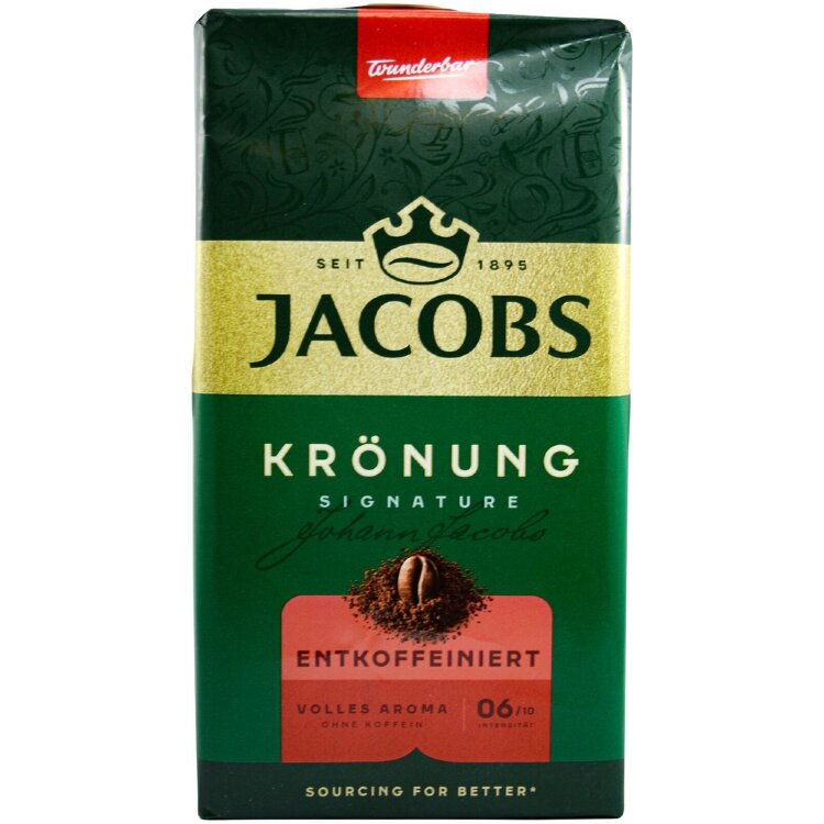 Jacobs Krönung Decaffeinated Filter Coffee 500g