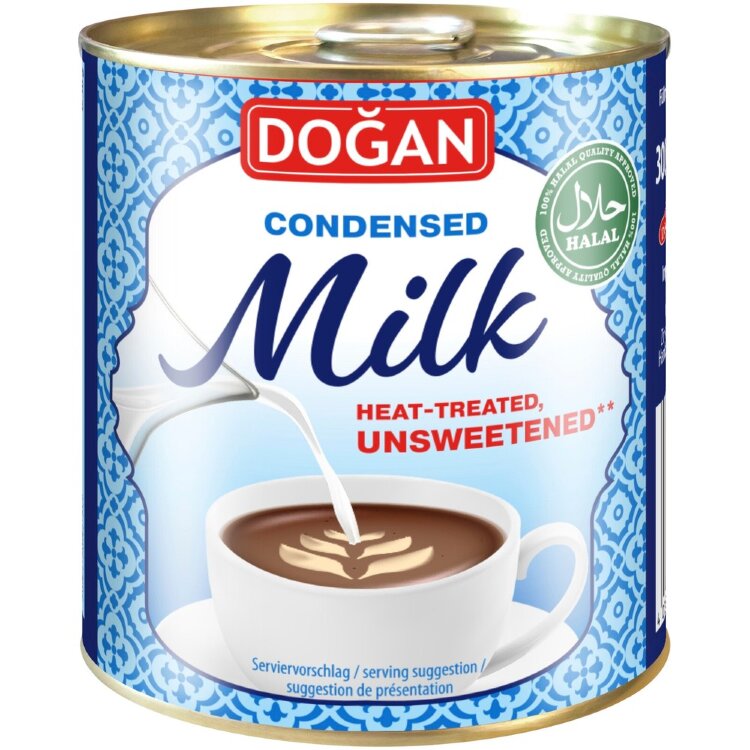 Dogan Condensed Milk 300g, Unsweetened HALAL