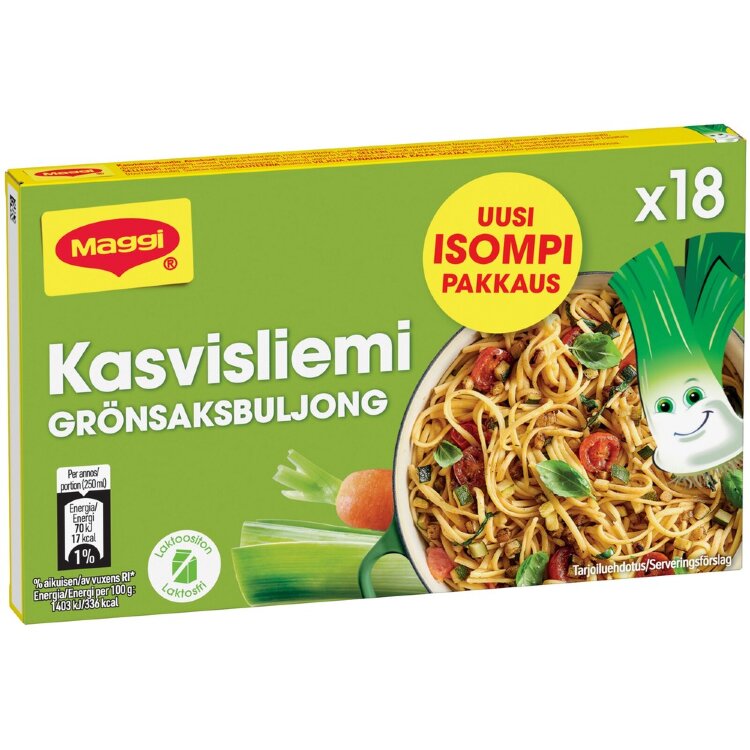 Maggi 180g Vegetable Broth Stock Cube 18pcs