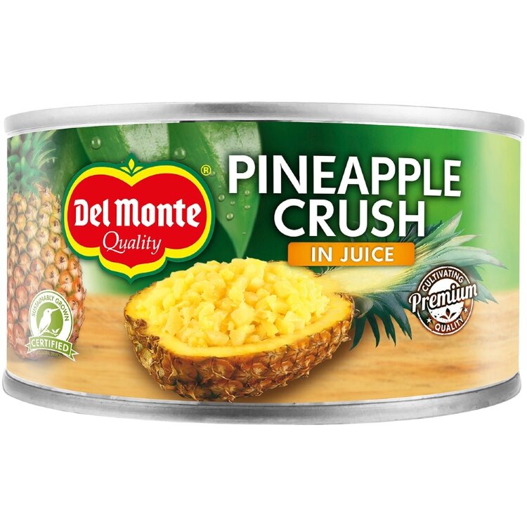 Del Monte 230g Crushed Pineapple in Juice