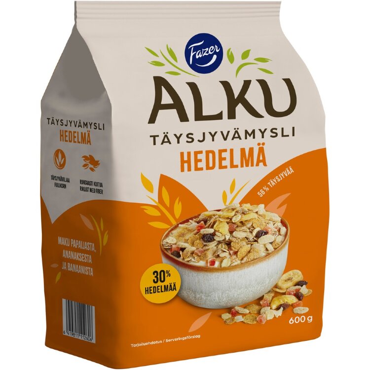 Fazer Alku Fruit Whole Grain Muesli 600 g