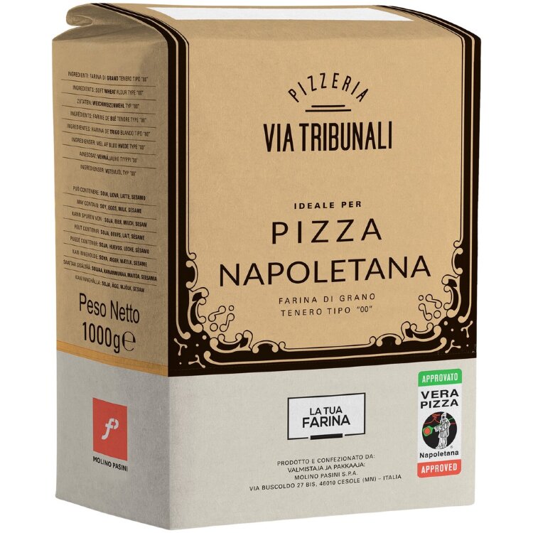 Molino Pasini Via Tribunali 1 kg 00-Wheat Flour AVPN