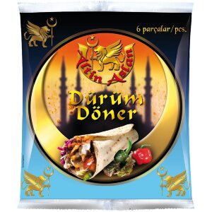 Altin Aslan Durum Wheat Tortilla 540g 6pcs