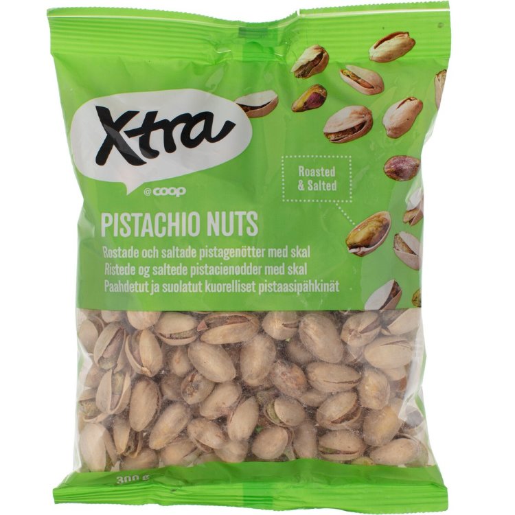 Xtra Roasted & Salted Pistachio Nuts 300 g