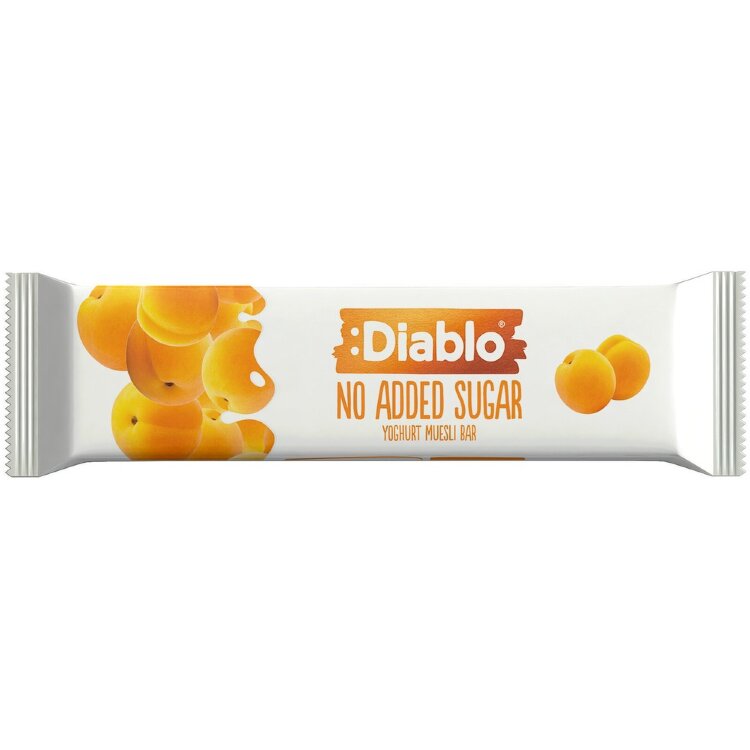 Diablo Yogurt Coated Apricot Muesli Bar.