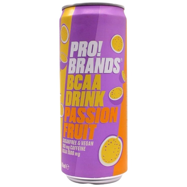 ProBrands BCAA Energy Drink Passion Fruit 330ml