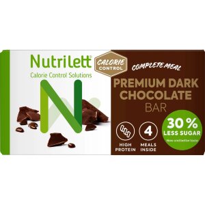 Nutrilett Premium Dark Chocolate Bar Meal Replacement Bar 4x59g