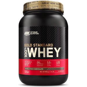 100% Whey Gold Standard Gold Double Rich Chocolate 899g