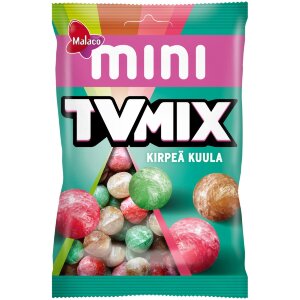 Malaco TV Mix Mini Sour Ball Candy Mix 90g