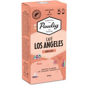 Paulig Café Los Angeles Decaffeinated Coffee Filter Grind 260g