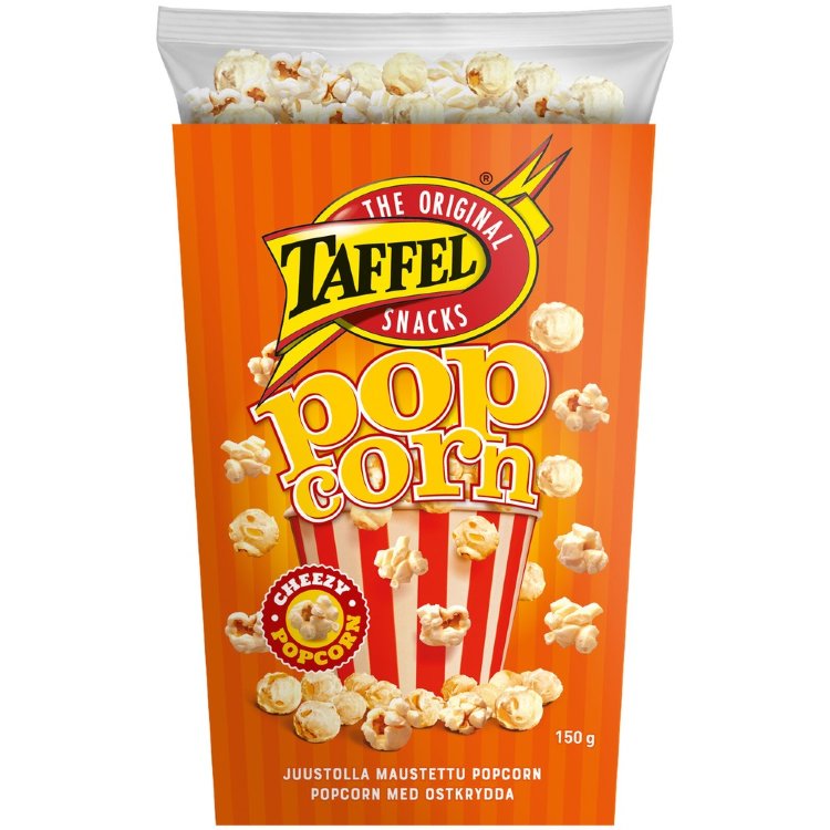Taffel Popcorn Cheese Seasoned Popcorn 150g