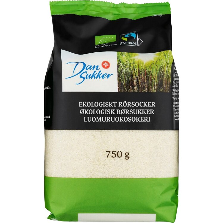 Dansukker Organic Cane Sugar 750g