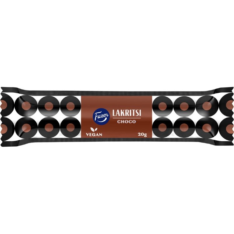 Fazer Lakritsi Choco Licorice Bar 20g