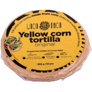 Loco Taco Corn Tortilla 250g 10pcs
