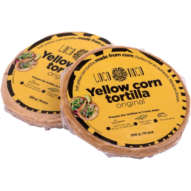 Loco Taco Corn Tortilla 250g 10pcs