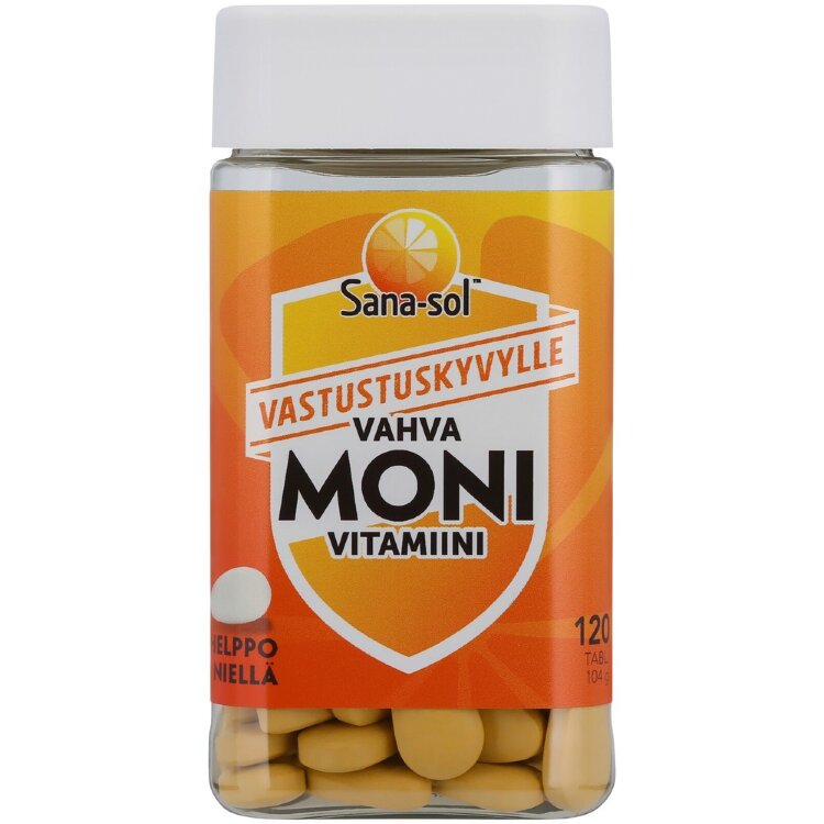 Sana-sol Strong Multivitamin Supplement 120 tablets / 104 g
