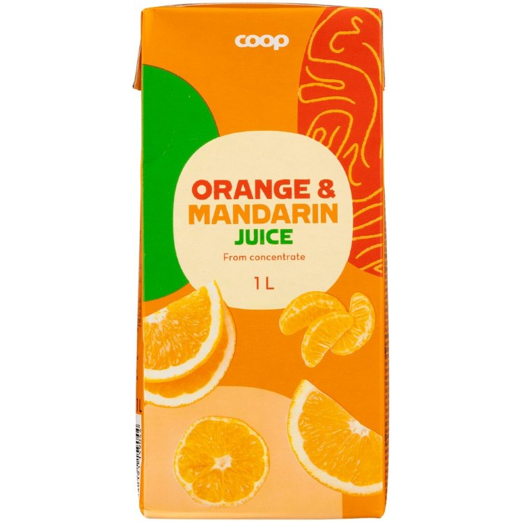 Coop Orange-Mandarin Juice 1l