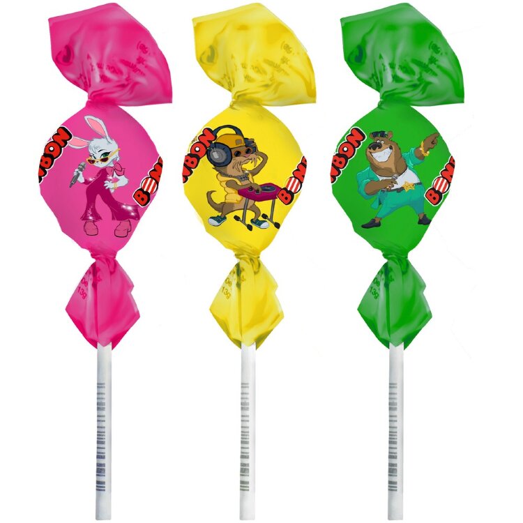 BonBon Pop Mix Sour Lollipop Mix 13g
