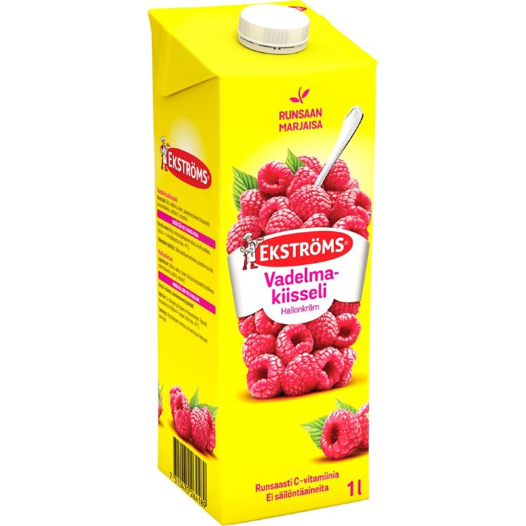 Ekströms Extra Prima Raspberry Kissel 1l