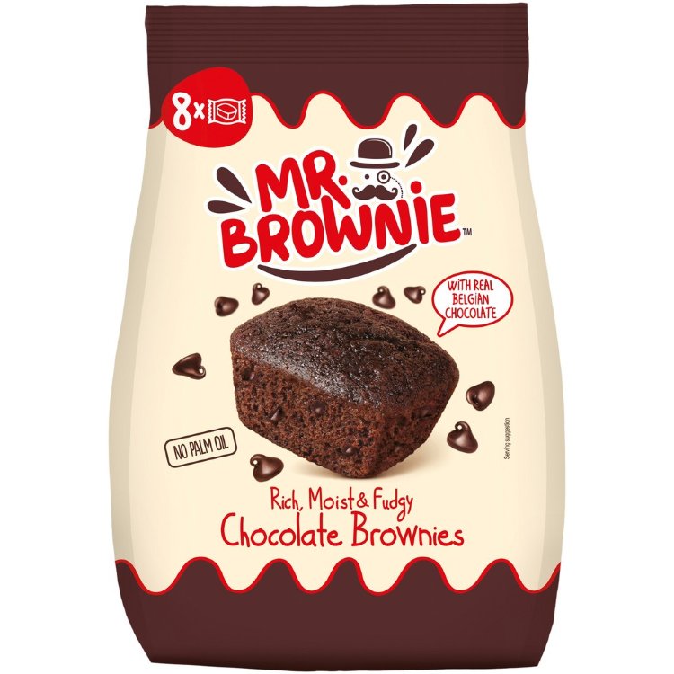 Mr. Brownie Chocolate Brownies 200g