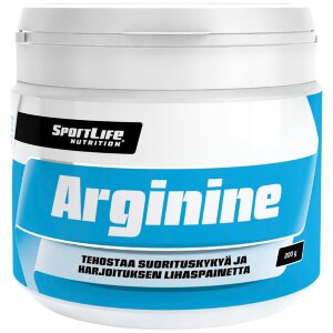 SportLife Nutrition Arginine 200g L-Arginine Powder