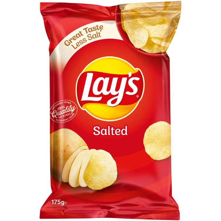 Lay's Salted Potato Chips 175g