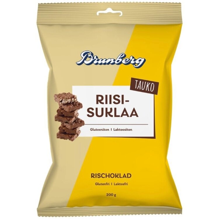 Brunberg Tauko Rice Chocolate 200g