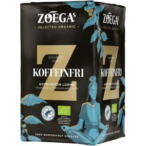 Zoégas 450g Decaffeinated Organic Filter Coffee