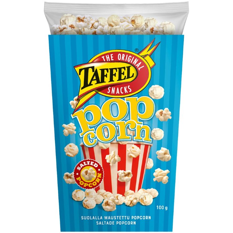 Taffel Popcorn Salt Flavored Popcorn 100g