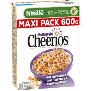 Nestlé Cheerios 600g Multigrain Crispy Multigrain Whole Grain Cereal