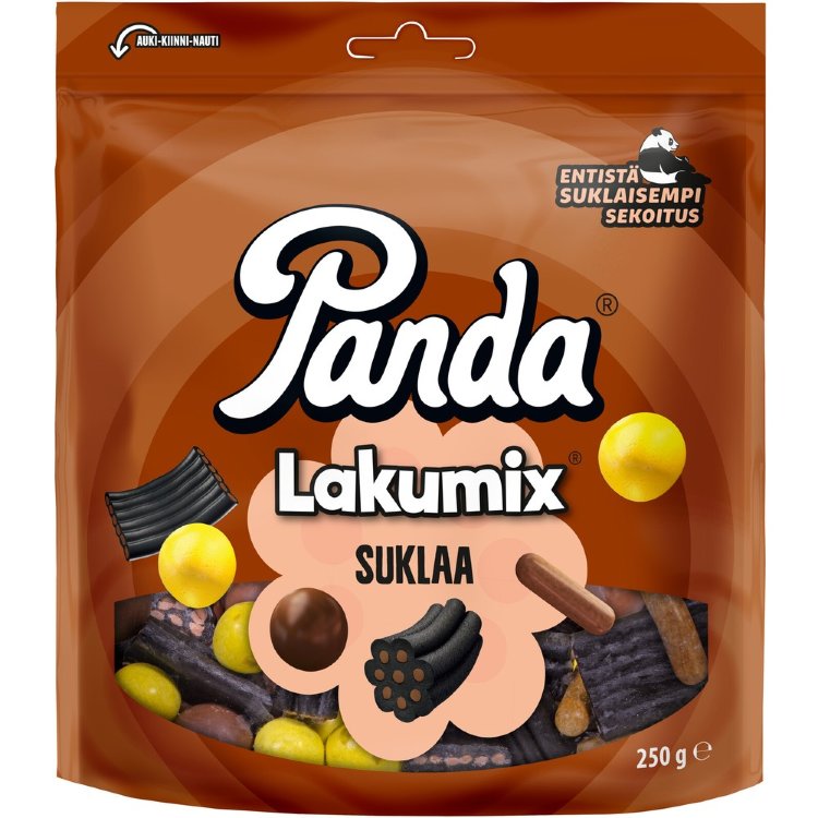 Panda LakuMix Chocolate Licorice Mix 250g