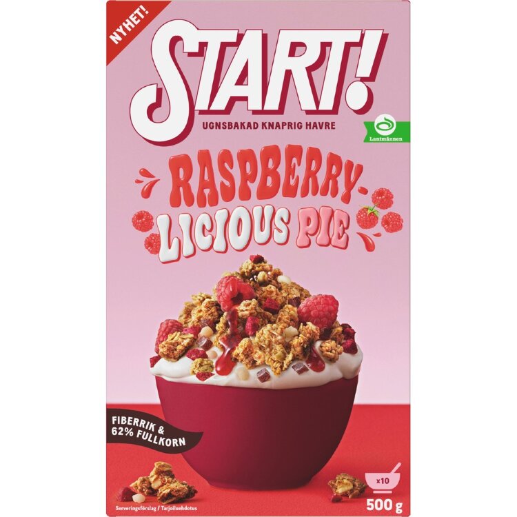 START! Raspberrylicious Pie Granola 500g
