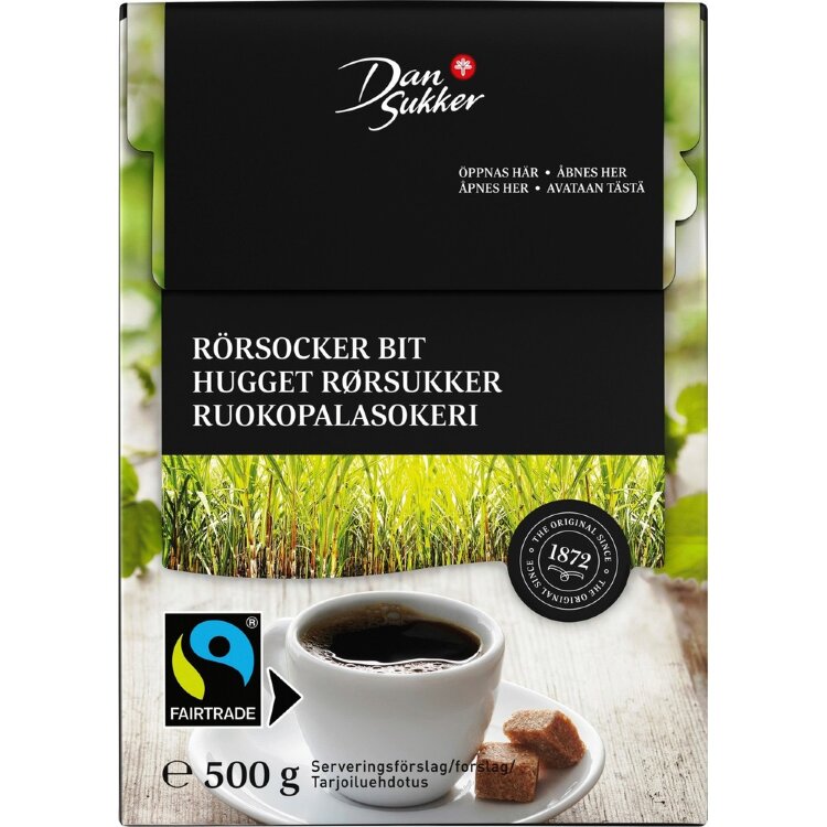 Dansukker Cane Sugar Cubes 500g
