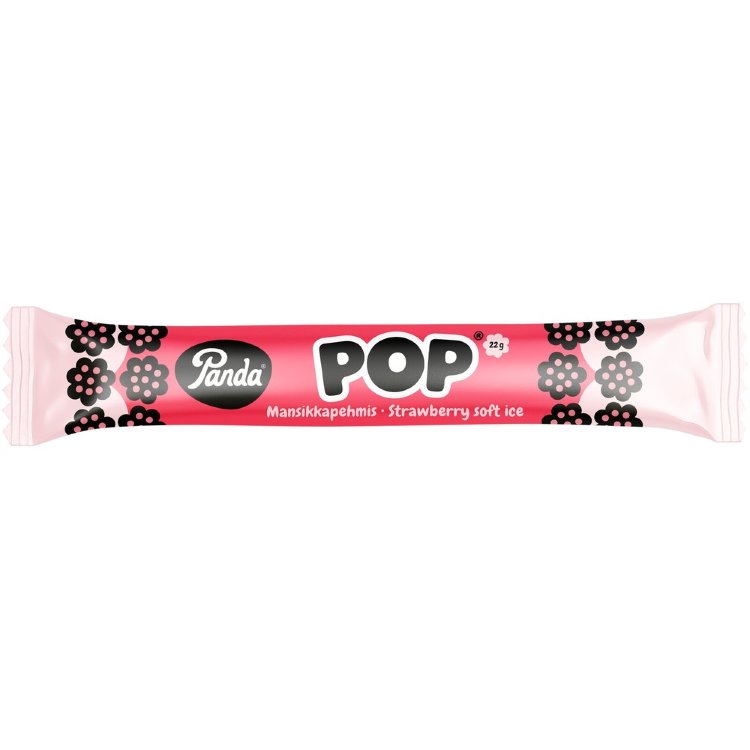 Panda Pop Strawberry Soft Licorice Bar 22g
