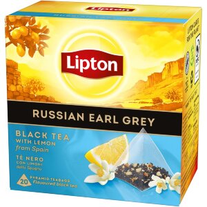Lipton Russian Earl Grey 20pss Black Tea