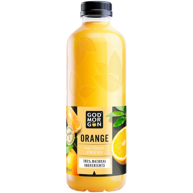 God Morgon Our Finest Press Cold-Pressed Orange Juice 850 ml