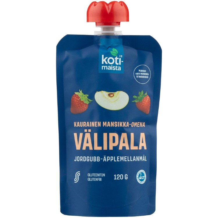 Domestic Oaty Strawberry-Apple Snack 120 g