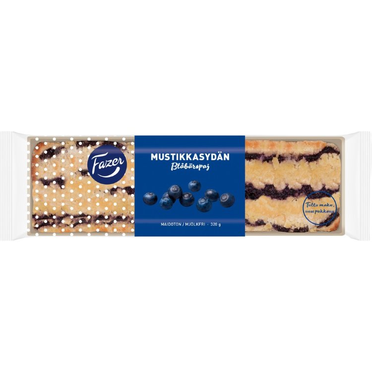 Fazer Blueberry Heart 320g, Berry Pie