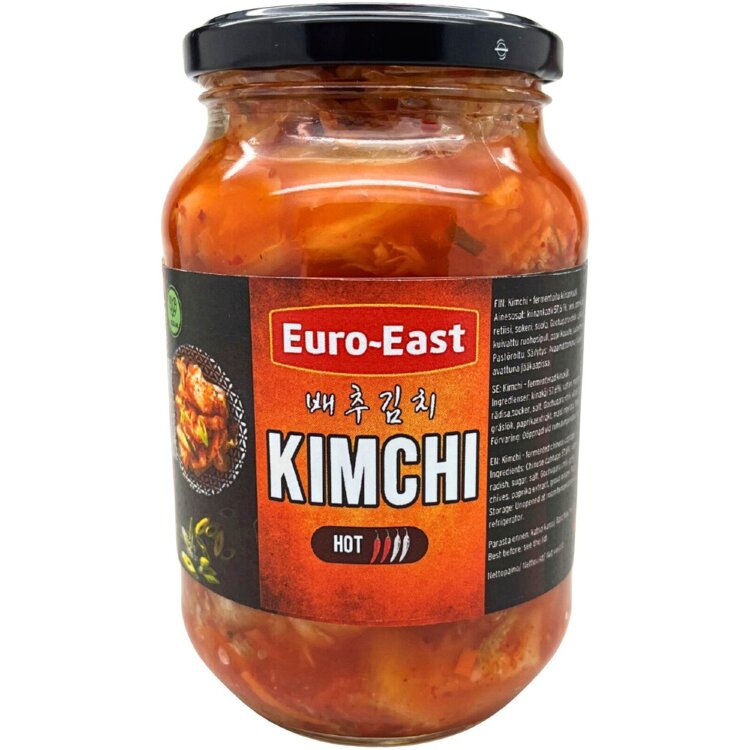Euro-East Fermented Chinese Cabbage Salad Kimchi, Gluten-Free 440g