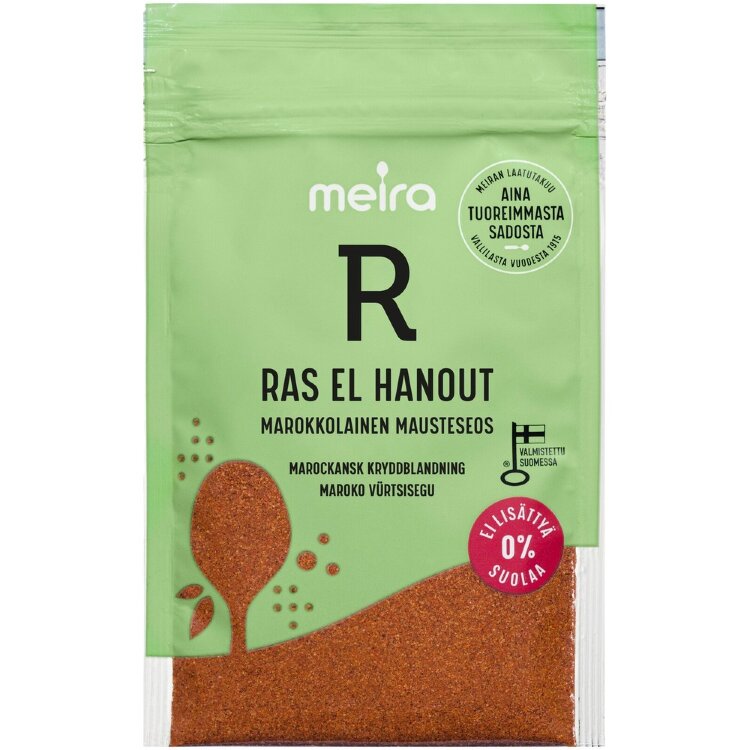 Meira Ras El Hanout Spice Mix No Added Salt 25g
