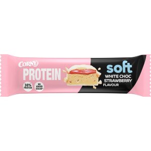 Corny Soft Protein White Chocolate Strawberry Protein Bar 45g
