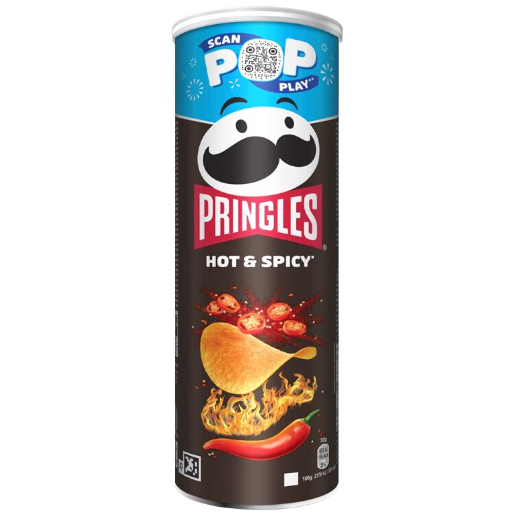 PRINGLES Hot & Spicy 165g