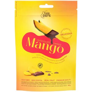 Fruit Dips Dried Mango Pieces with Chocolate 100g