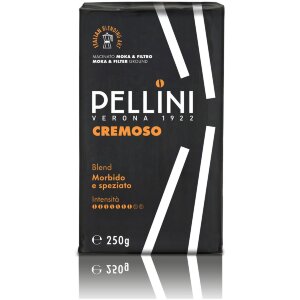 Pellini Cremoso Ground Moka Coffee 250g