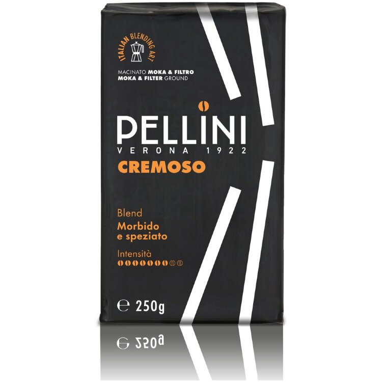 Pellini Cremoso Ground Moka Coffee 250g