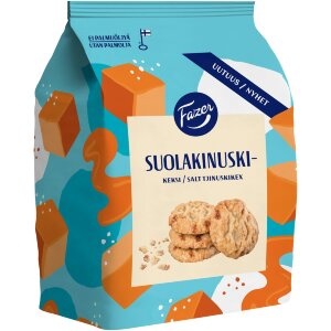 Fazer Salted Caramel Biscuit 270g