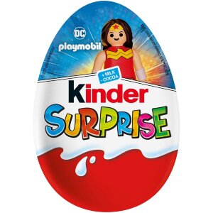 Kinder Surprise Milk Chocolate Figure with a Milky Inside. Contains Toy 20g