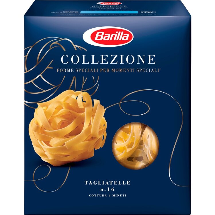 Barilla Collezione Tagliatelle Durum Wheat Ribbon Pasta 500g